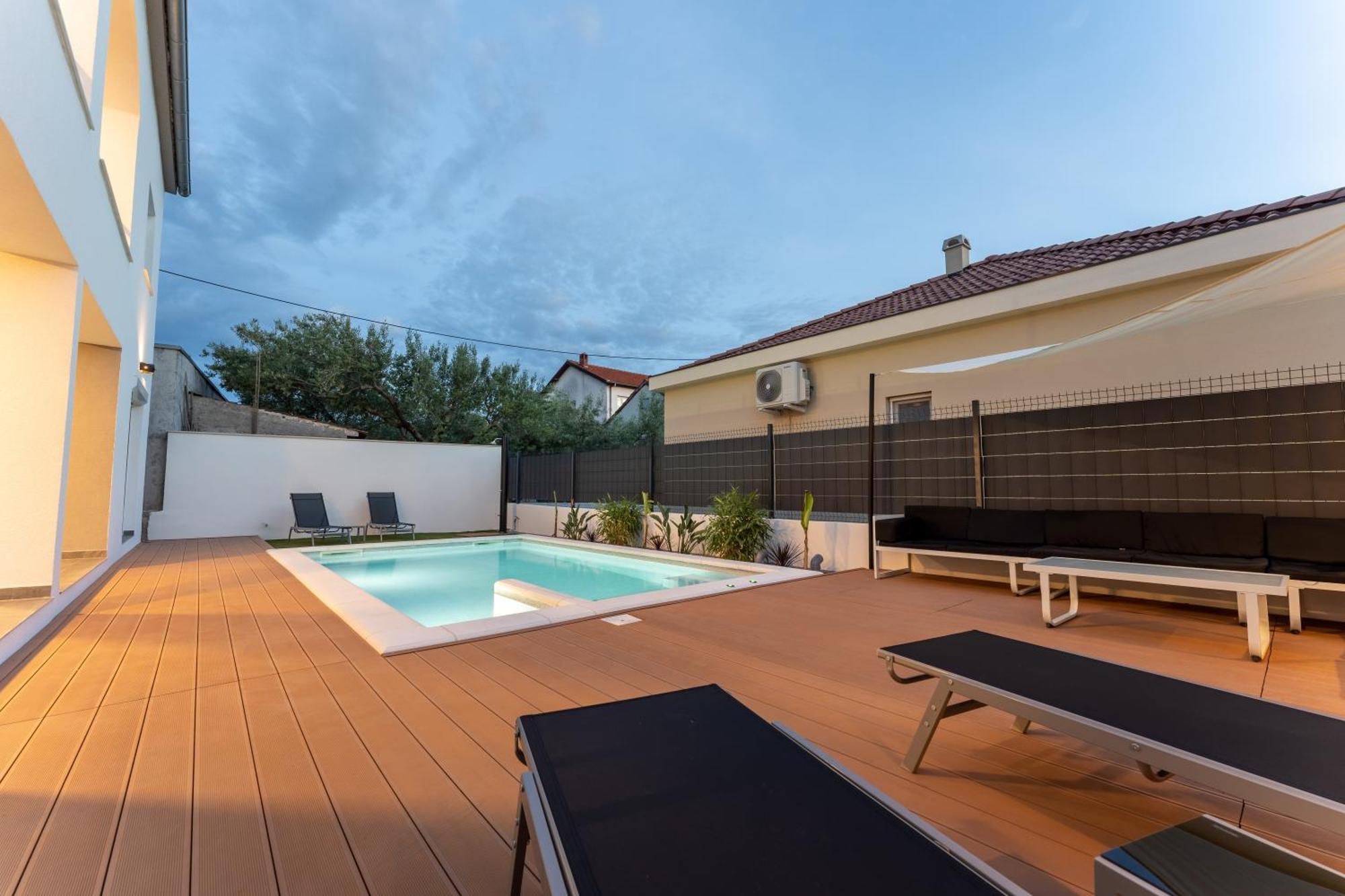 Bernie Apartments With A Pool Zadar Zewnętrze zdjęcie